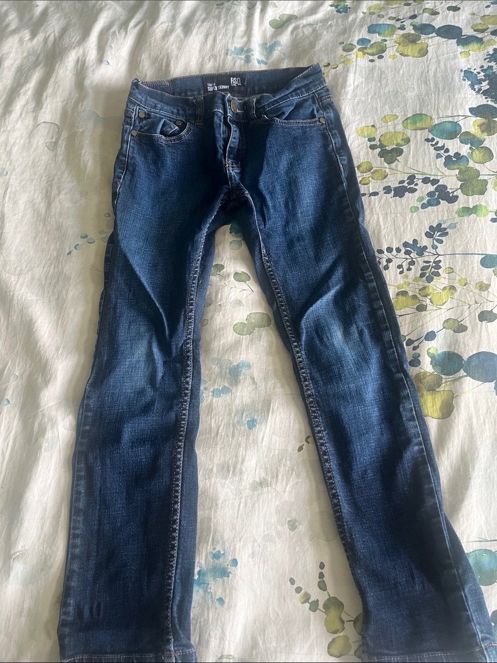 RSQ Dark Blue Skinny Jeans